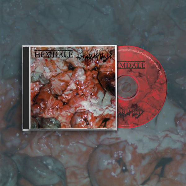 HEMDALE/EXHUMED - In the Name of Gore - split CD