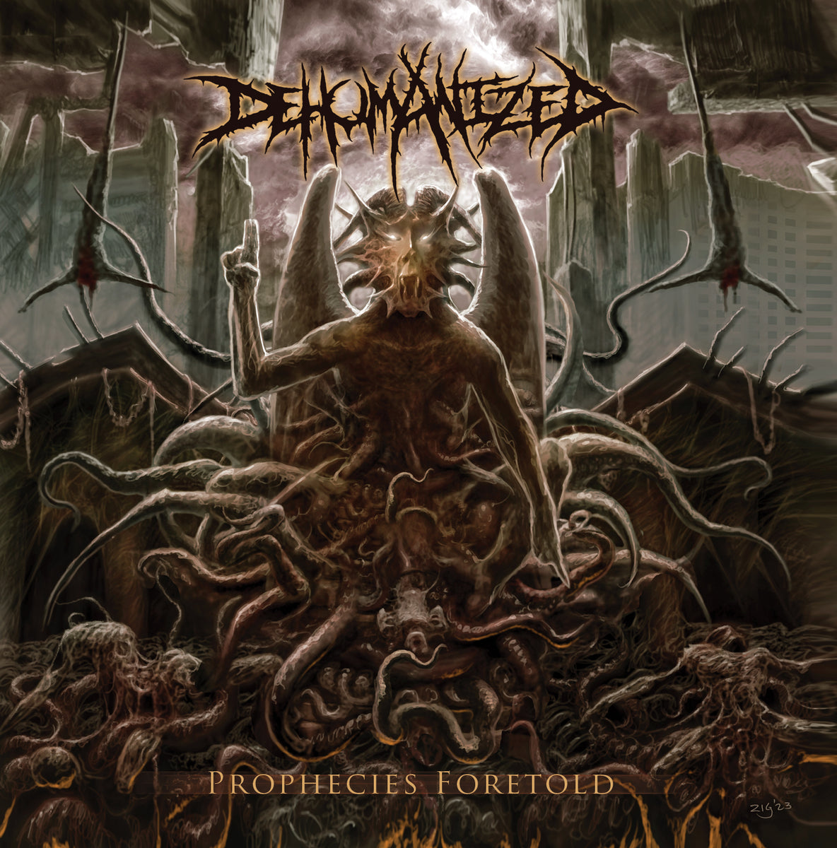 DEHUMANIZED - Prophecies Foretold - CD – Corpse Gristle Records