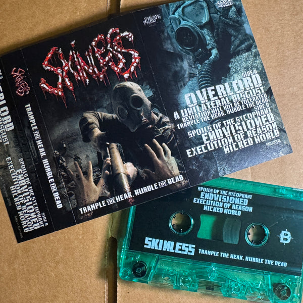 SKINLESS - Trample the Weak, Hurdle the Dead - cassette