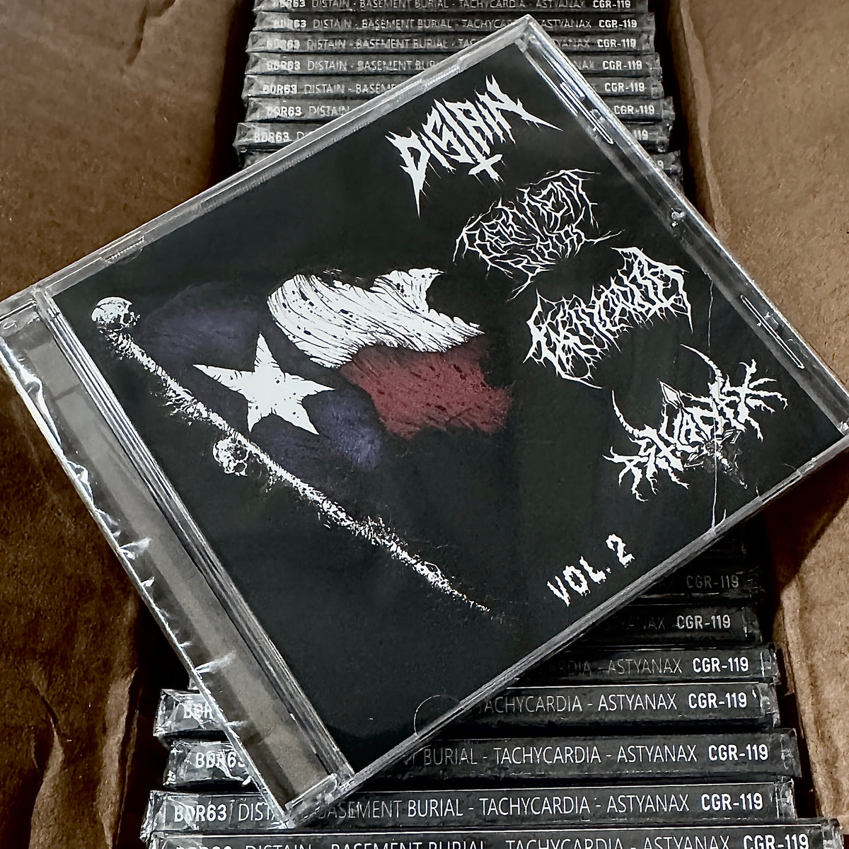 TXDM - 4 Way Split VOL. 2 - CD – Corpse Gristle Records