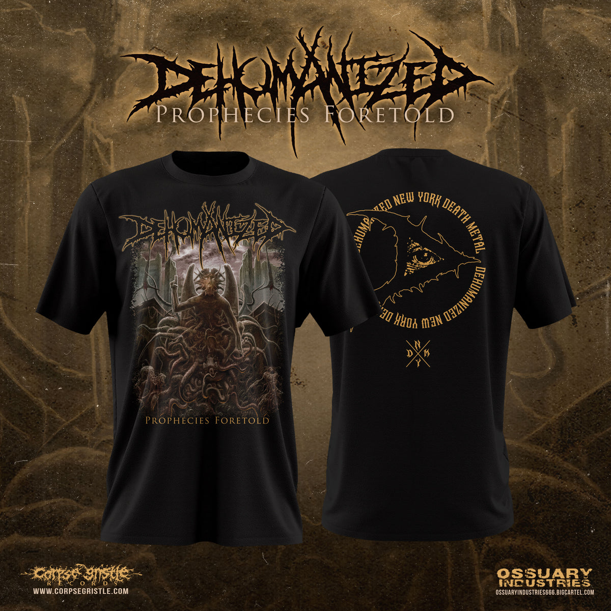 激レア DEHUMANIZED／PROPHECIES FORETOLD Dehumanized 'Prophecies Foretold' Patch – Reality Fade Merch
