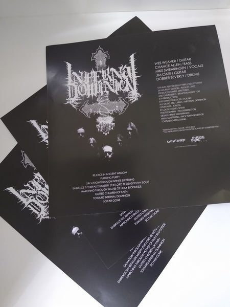 INFERNAL DOMINION - Salvation Through Infinite Suffering - vinyl