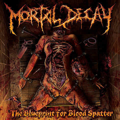 MORTAL DECAY - The Blueprint for Blood Spatter - cassette