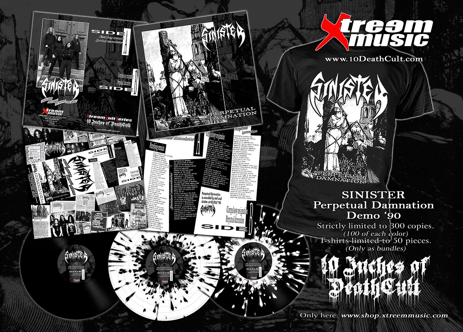 SINISTER - Perpetual Damnation - 10"