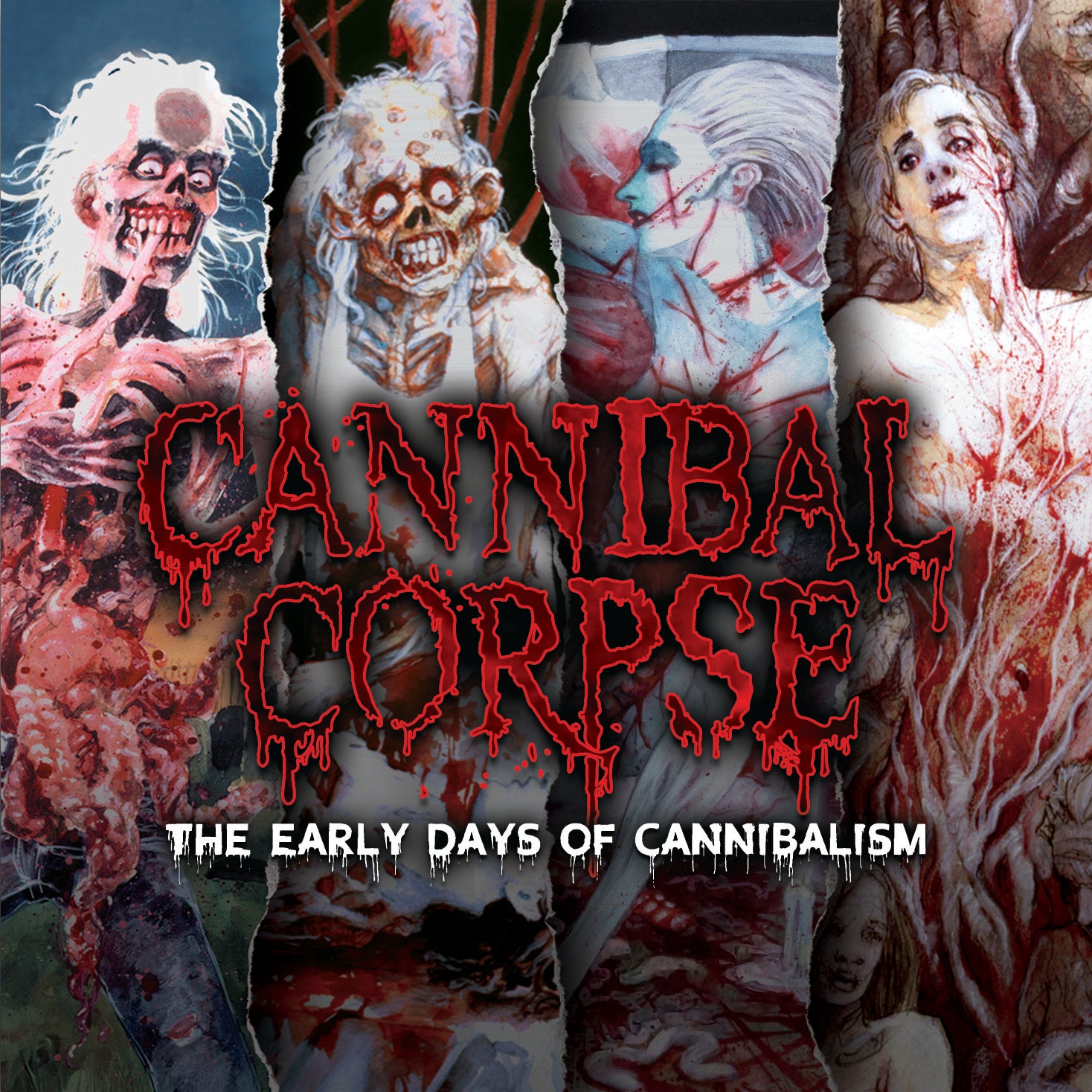CANNIBAL CORPSE - The Early Days of Cannibalism - sticker