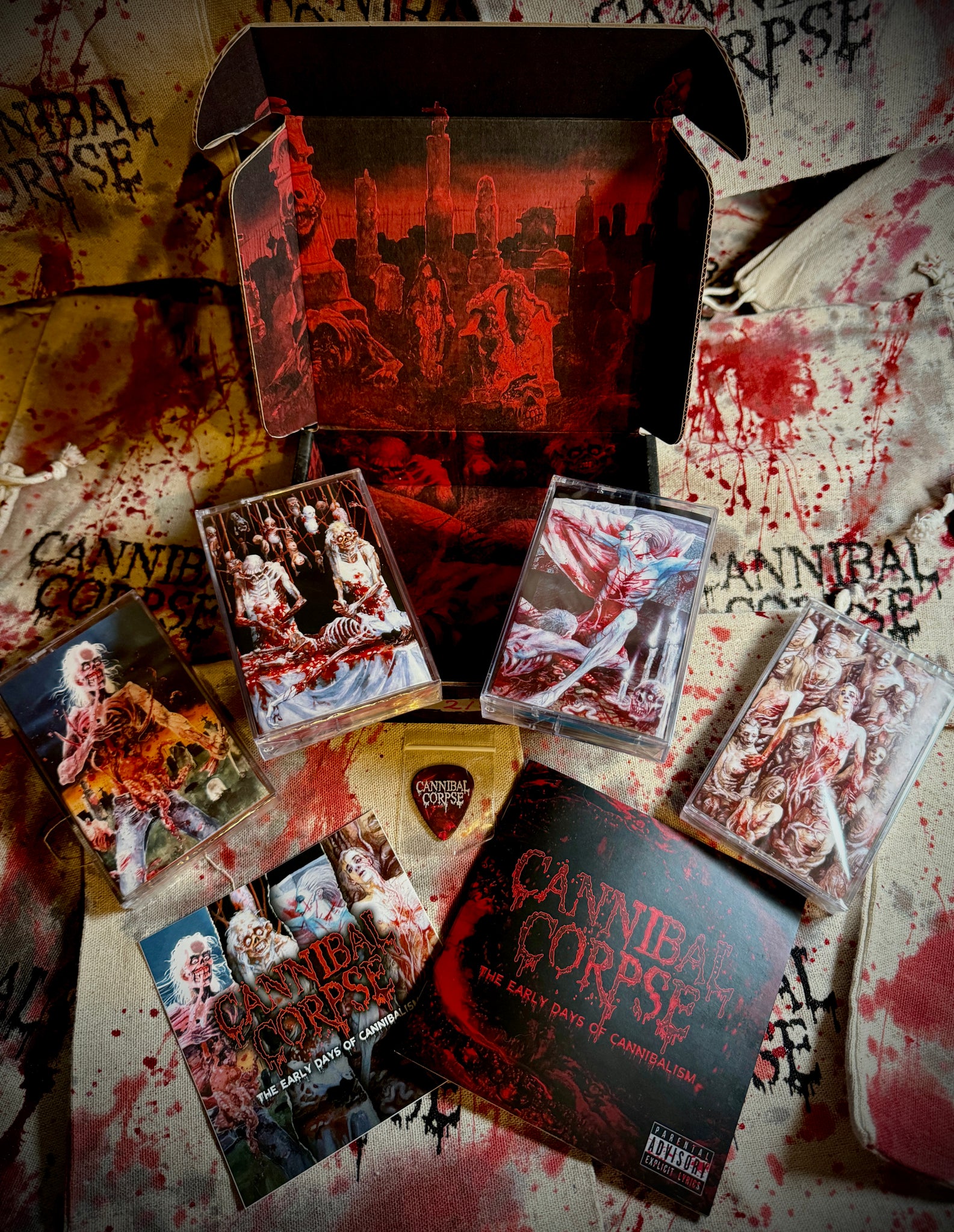 CANNIBAL CORPSE - The Early Days of Cannibalism - cassette boxset