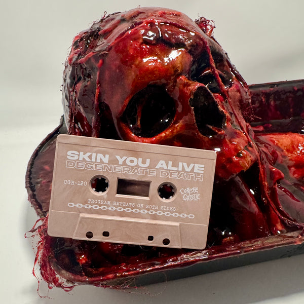 SKIN YOU ALIVE - Degenerate Death - cassette