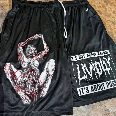 LIVIDITY - It's Not About Satan - black shorts