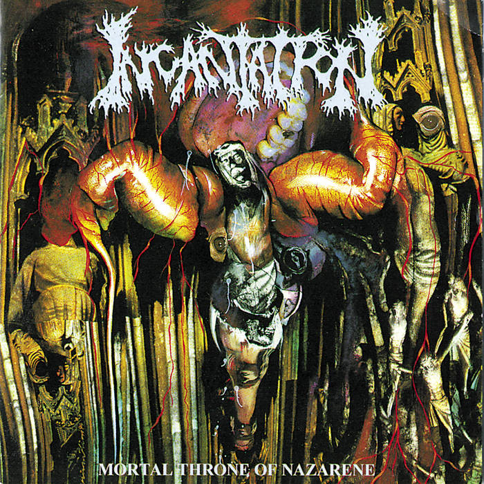 INCANTATION - Mortal Throne of Nazarene - CD