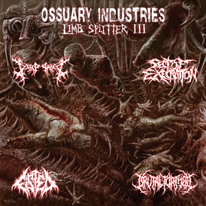 LIMB SPLITTER III - Dripping/Sect of Execration/Fisted/Brutal Torment - CD