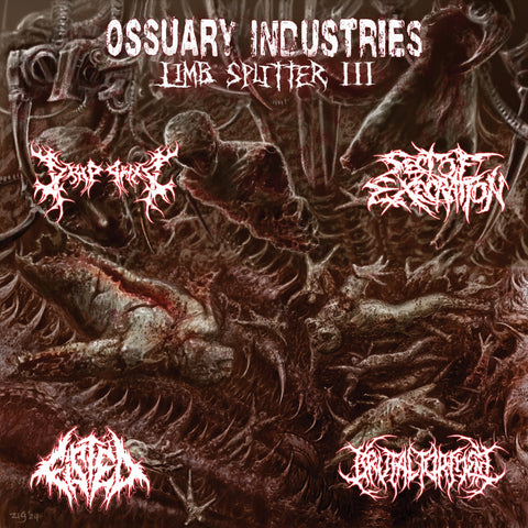 LIMB SPLITTER III - Dripping/Sect of Execration/Fisted/Brutal Torment - CD