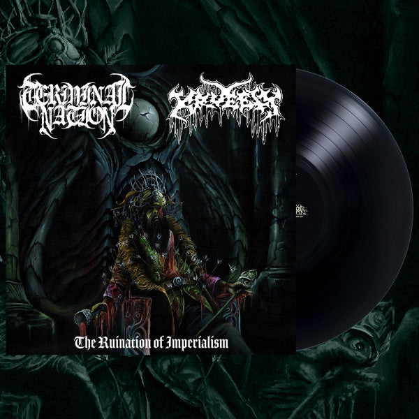 TERMINAL NATION / KRUELTY - The Ruination of Imperialism - LP