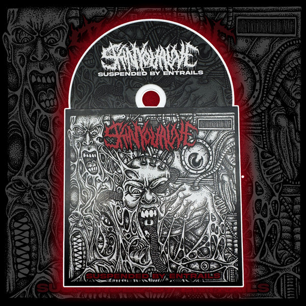 SKIN YOU ALIVE - Suspended By Entrails - CD single