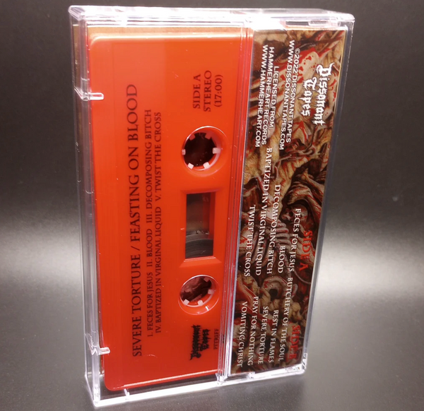 SEVERE TORTURE - Feasting on Blood - cassette