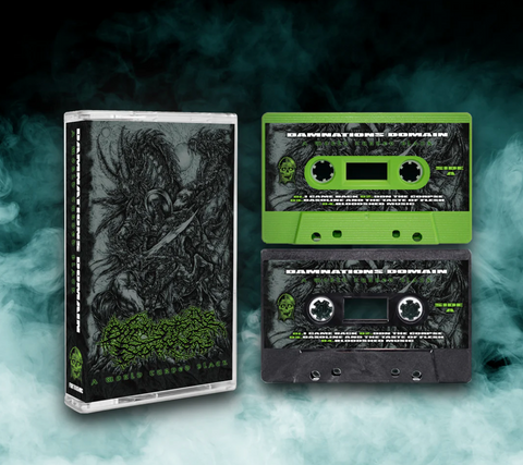 DAMNATIONS DOMAIN - A World Turned Black - cassette