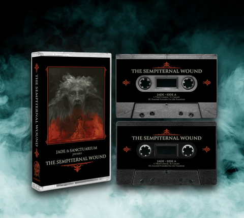 JADE / SANCTUARIUM - The Sempiternal Wound - cassette