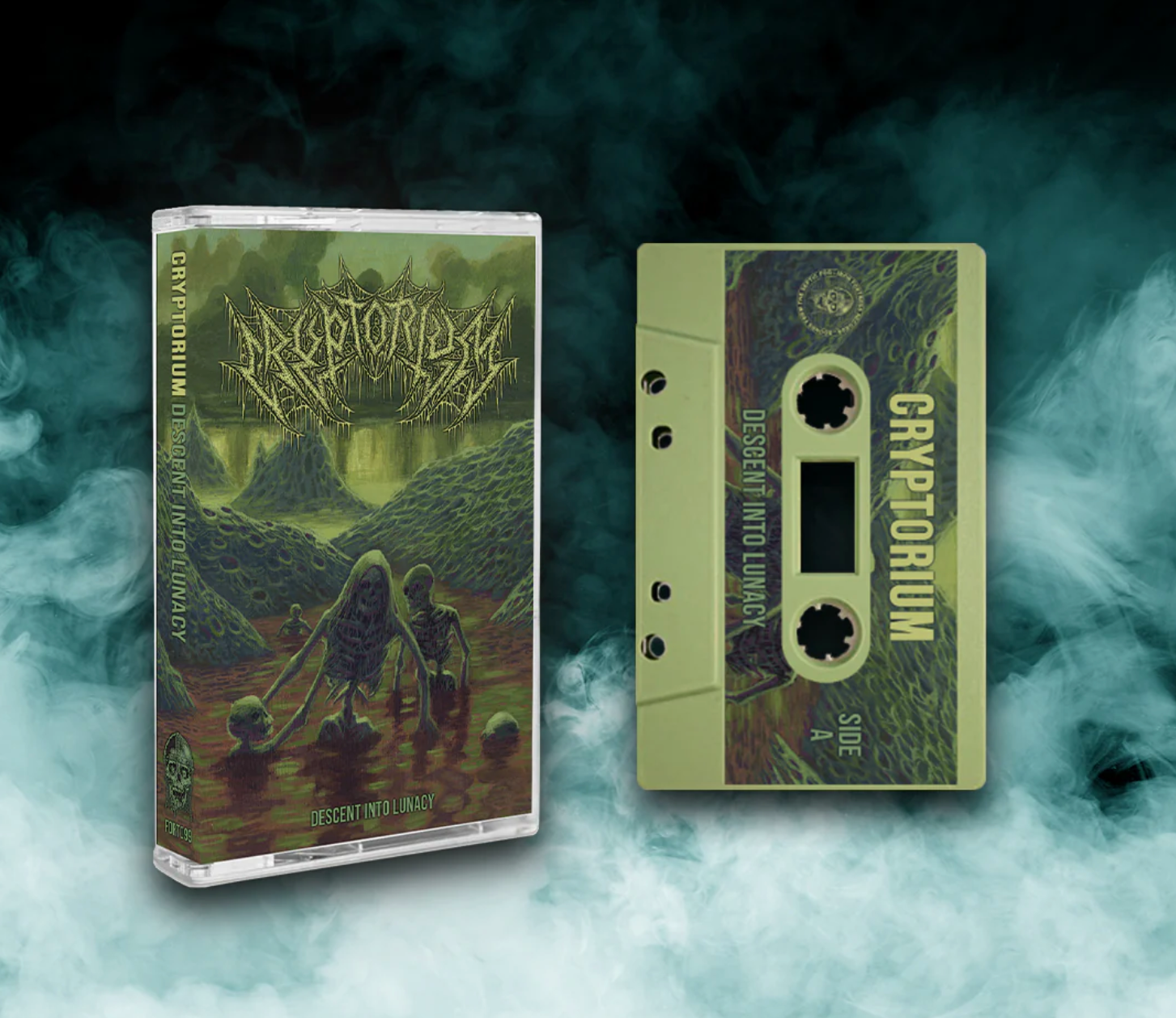 CRYPTORIUM - Descent Into Lunacy - cassette