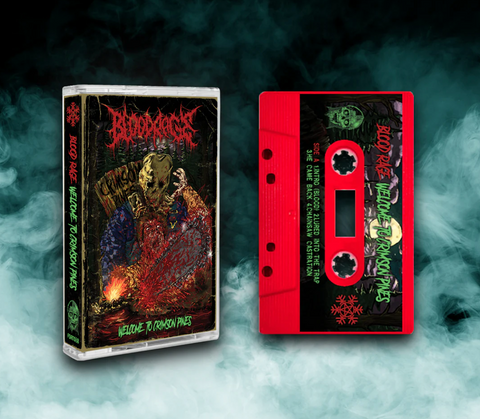 BLOOD RAGE - Welcome to Crimson Pines - cassette