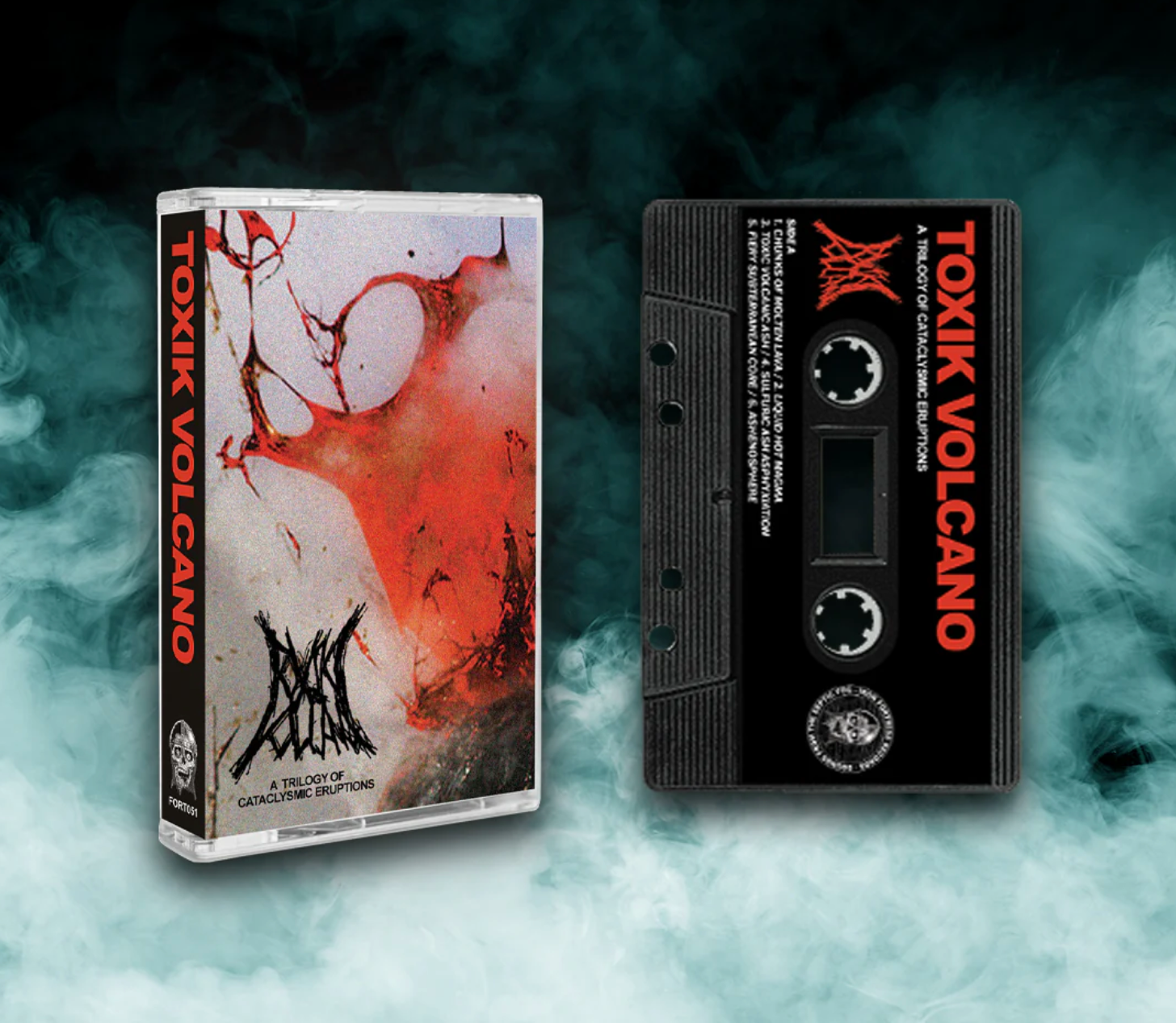 TOXIK VOLCANO - A Trilogy of Cataclysmic Eruptions - cassette