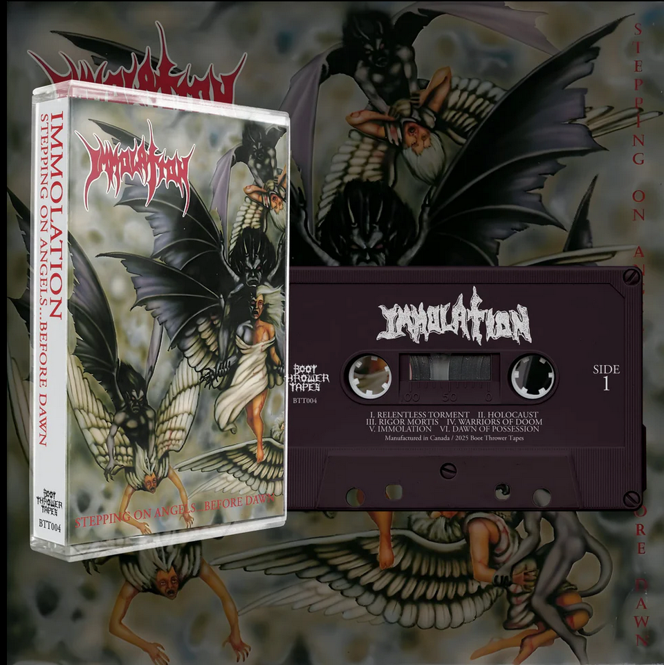 IMMOLATION - Stepping on Angels... Before Dawn - cassette