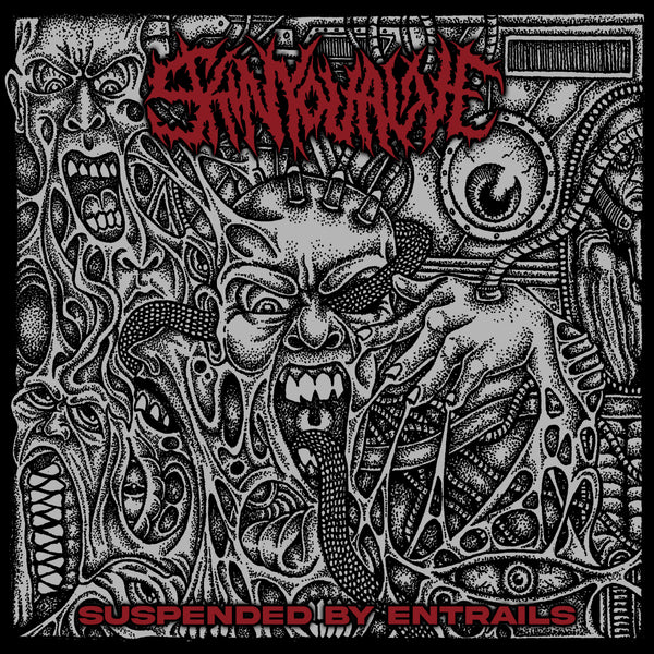 SKIN YOU ALIVE - Suspended By Entrails - CD single
