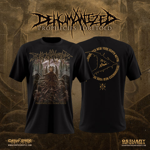 DEHUMANIZED - Prophecies Foretold - black shortsleeve