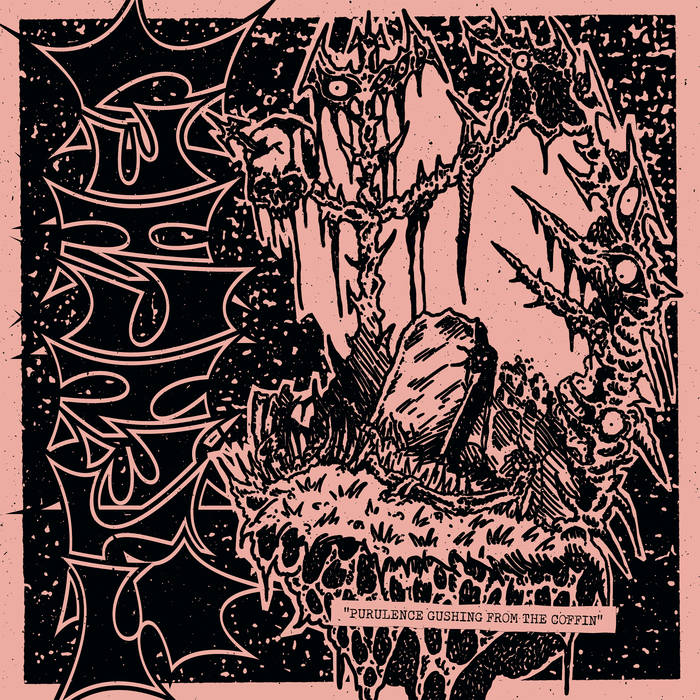 STENCHED - Purulence Gushing From The Coffin - cassette