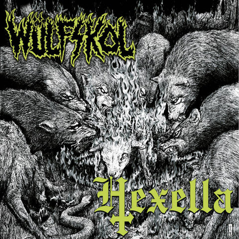 WULFSKOL/HEXELLA - Burn With Us - cassette