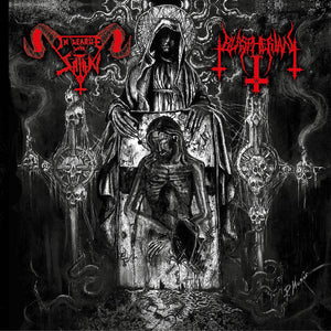 IN LEAGUE WITH SATAN / BLASPHERIAN - Split - 7"