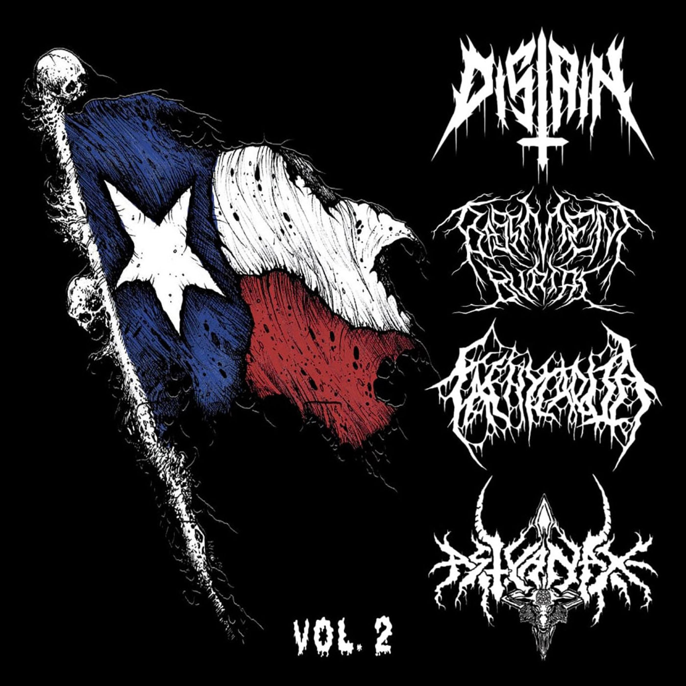 TXDM - 4 Way Split VOL. 2  - CD
