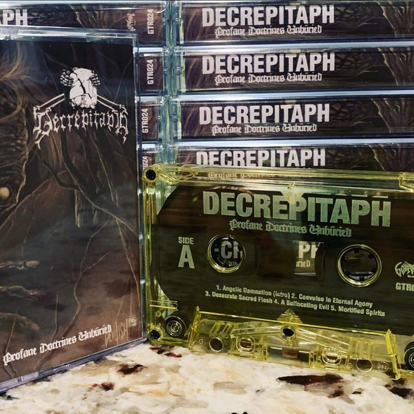 DECREPITAPH - Profane Doctrines Unburied - cassette