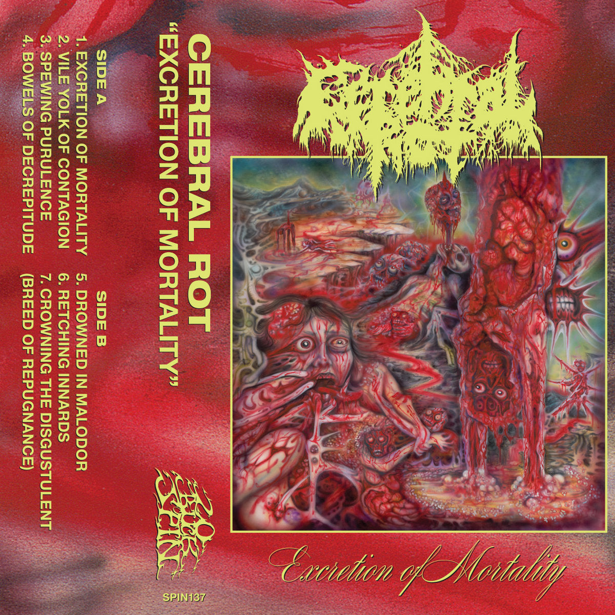 CEREBRAL ROT - Excretion of Mortality - cassette