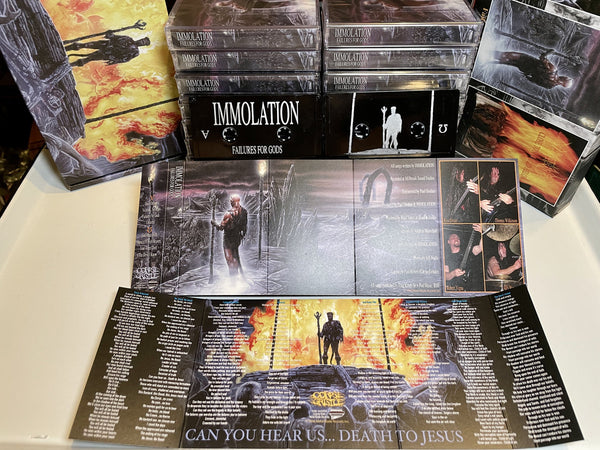 IMMOLATION - Black Boxset - cassettes