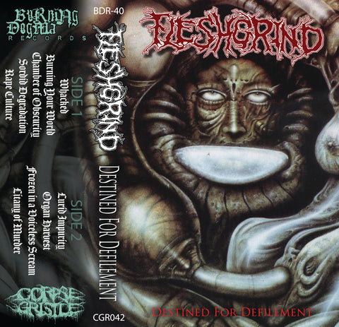 FLESHGRIND - Destined For Defilement - cassette