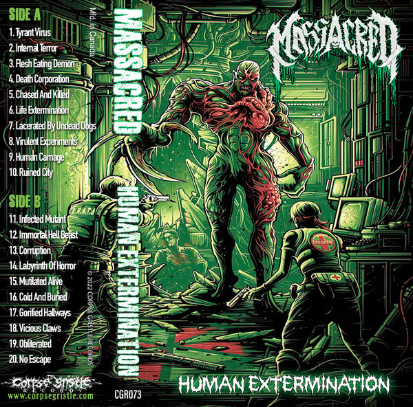 MASSACRED - Human Extermination - cassette