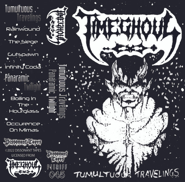 TIMEGHOUL - Tumultuous Travelings/Panaramic Twilight - cassette