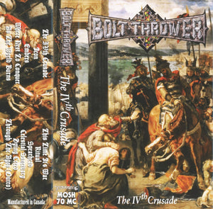 BOLT THROWER - The IVth Crusade - cassette