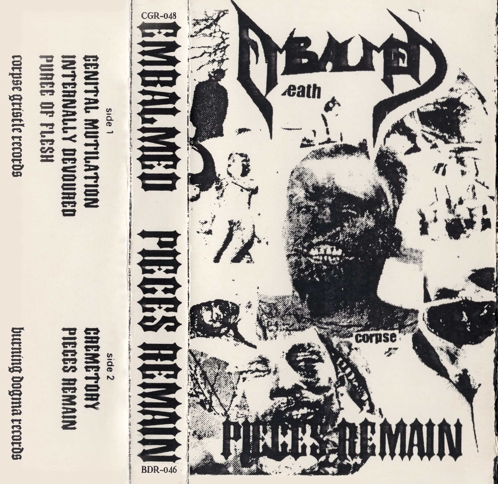 EMBALMED - Pieces Remain - cassette