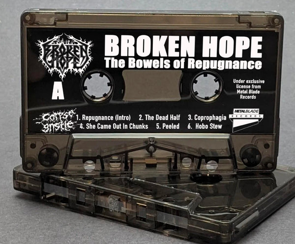 BROKEN HOPE - The Bowels Of Repugnance - cassette