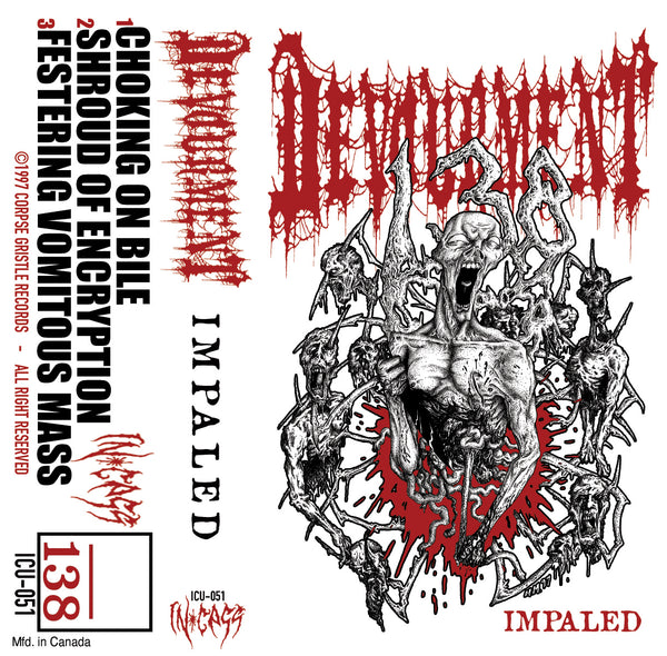DEVOURMENT - Impaled - cassette - white