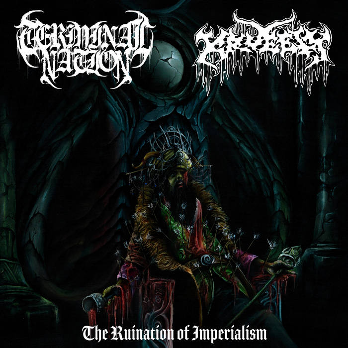 TERMINAL NATION / KRUELTY - The Ruination Of Imperialism - cassette