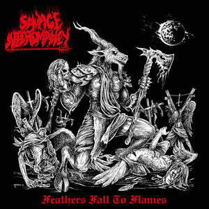 SAVAGE NECROMANCY - Feathers Fall To Flames - CD