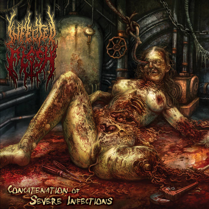 INFECTED FLESH - Concatenation of Severe Infections - CD