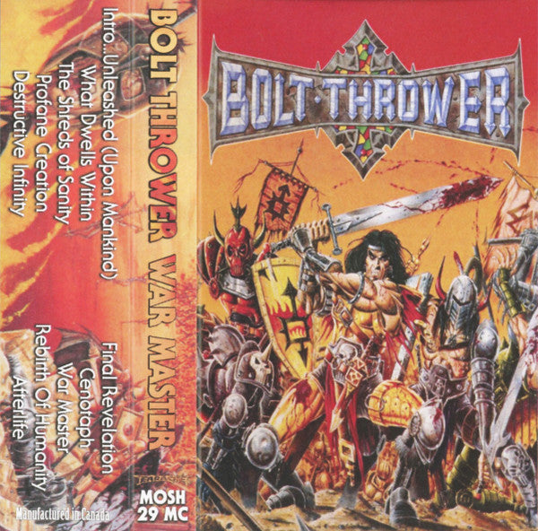BOLT THROWER - War Master - cassette